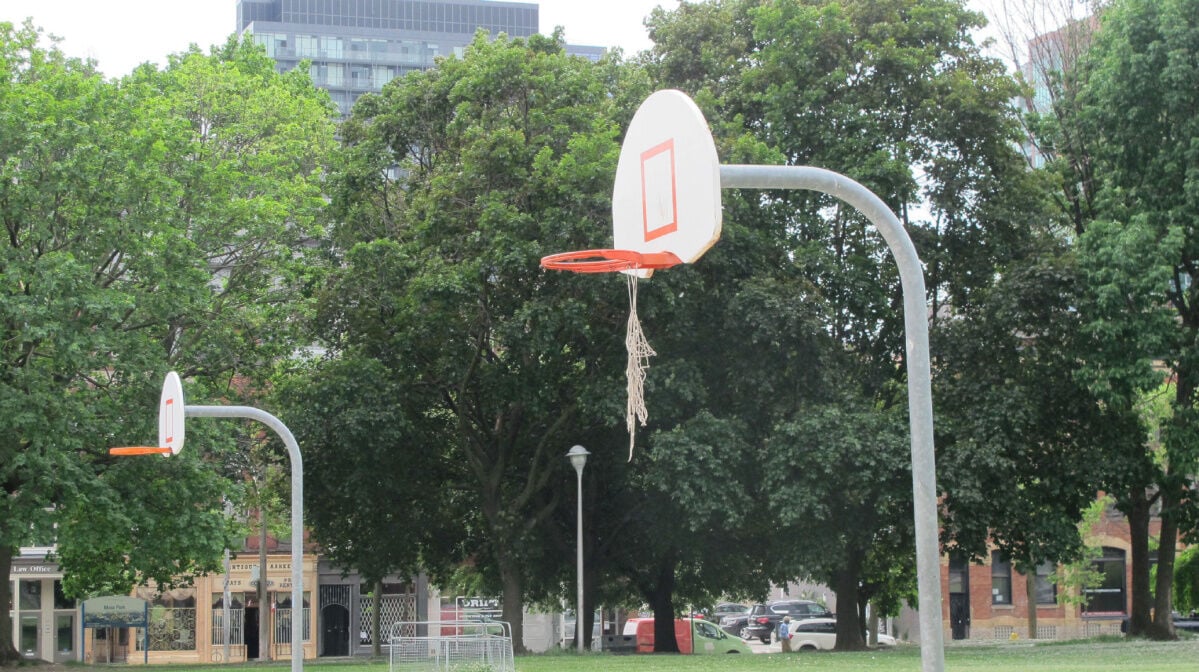 Portable Basketball Net w/ Rim Connector